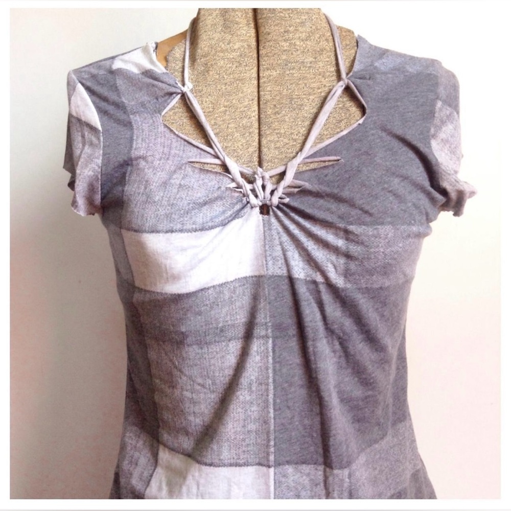 Custom cut macrame top - Picture 13 of 16